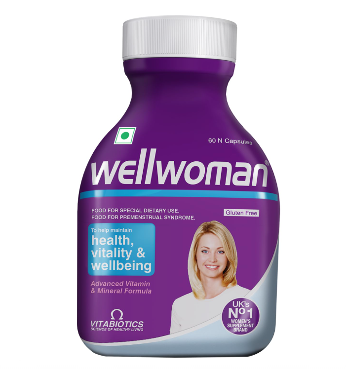 Wellwoman Multivitamin Capsules for Women 60 Count